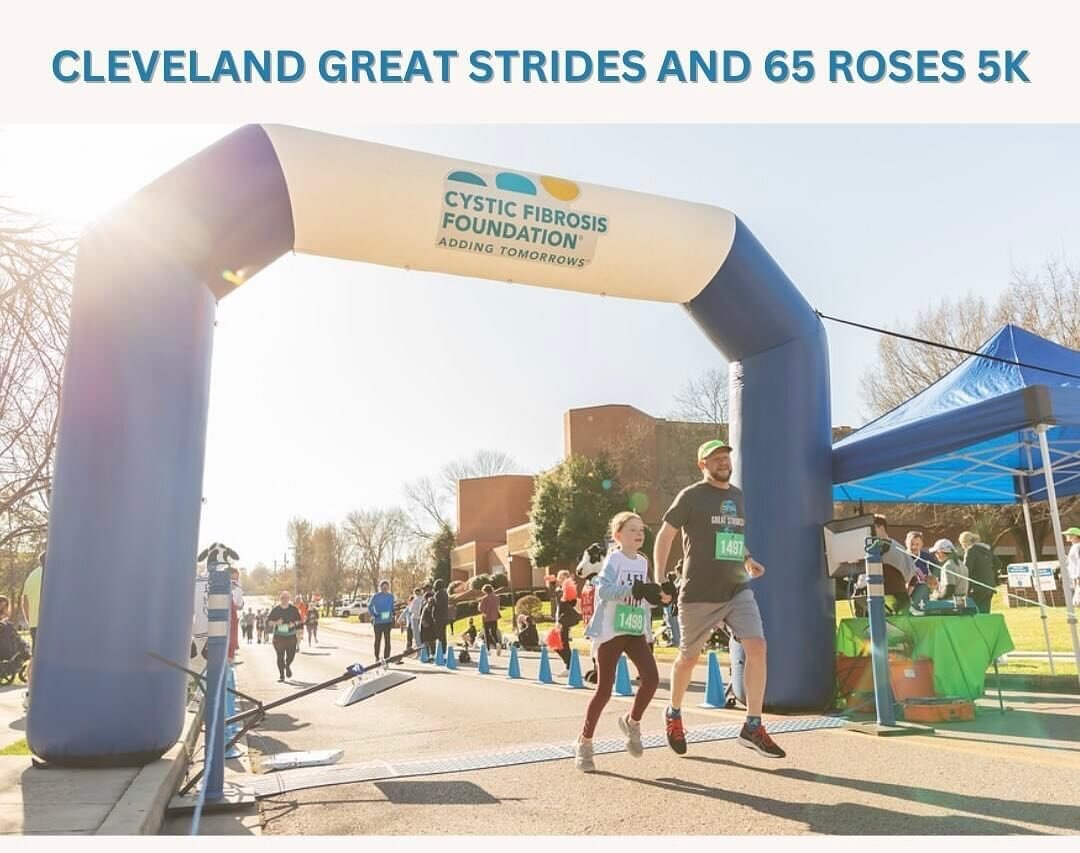 Cleveland&rsquo;s oldest and favorite 5k is THIS WEEKEND! Help support Lee University in their 20+ year fight to find a cure for Cystic Fibrosis by joining the 65 Roses 5k! 🌹 The race is only $20 for a chip-timed 5k through downtown and beautiful Le