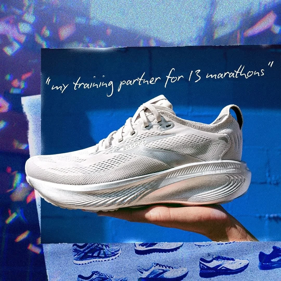 25 years of the Brooks Adrenaline 🙌🏼 You know a shoe is good when it&rsquo;s been around that long. Try on the Brooks Adrenaline GTS 25 at Terra Running today 👟