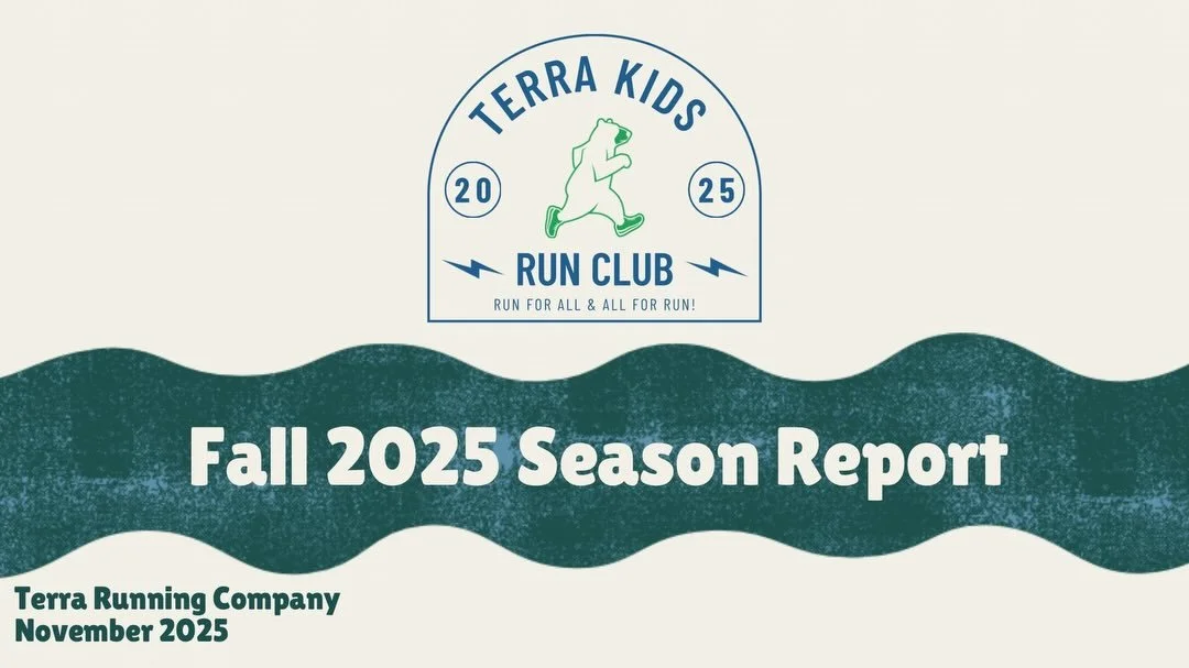 Check out the Terra Kids Run Club Season 1 report. Many thanks to all who donated through T-shirt sales and donations during race registrations to support the first season of this program! ⚡️ We&rsquo;re just getting started! ⚡️
