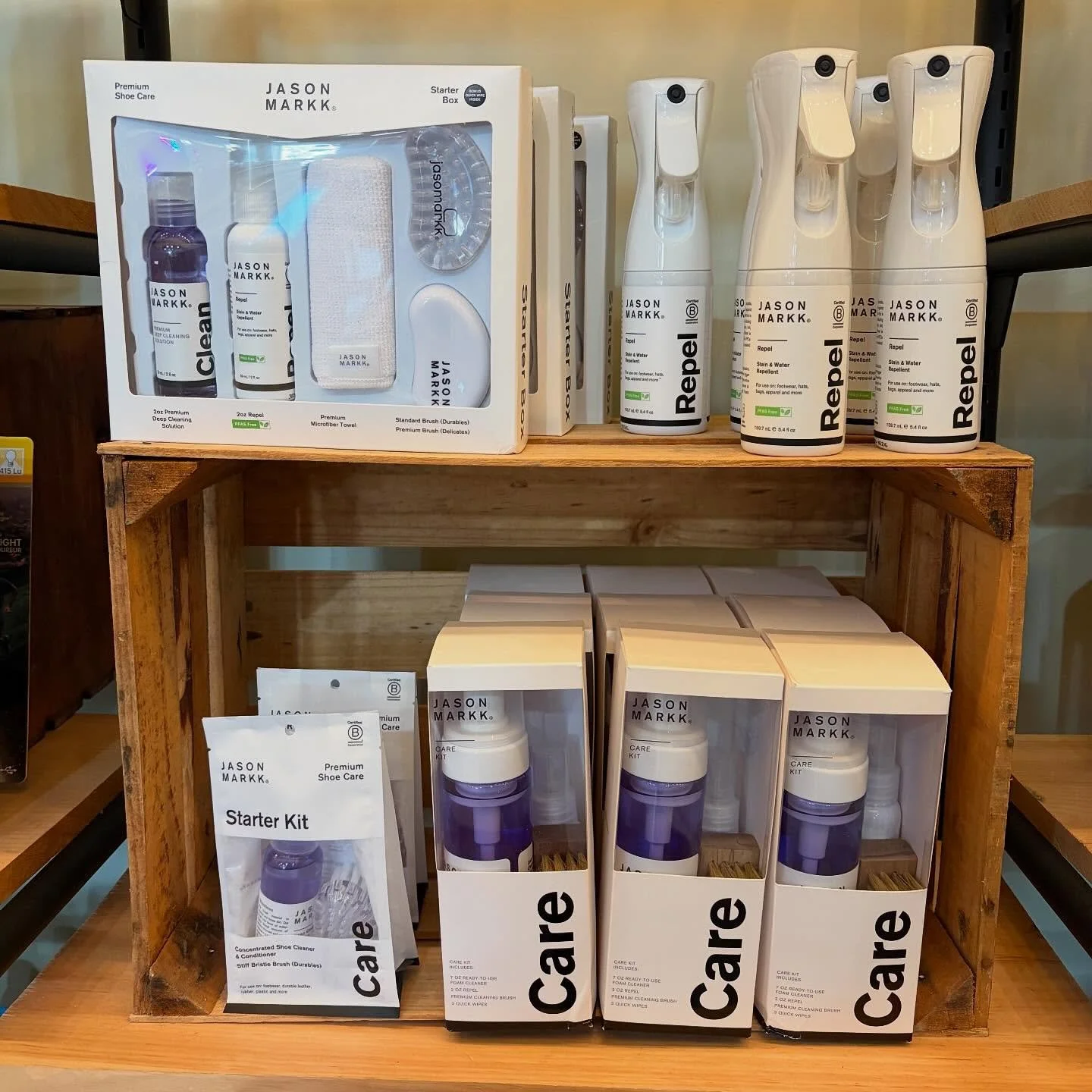 This year, don&rsquo;t forget to show your shoes some well deserved TLC! 

Taking proper care of your shoes extends their life and keeps them looking good! A little bit of water repellant can also keep your feet dry and prevent staining from happenin