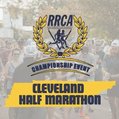 For the second year in a row, the Cleveland Half Marathon will serve as the RRCA Tennessee Half Marathon Championship! The goal of the RRCA Championship Event Series is to celebrate and shine a spotlight on well-run, community-focused events and to a