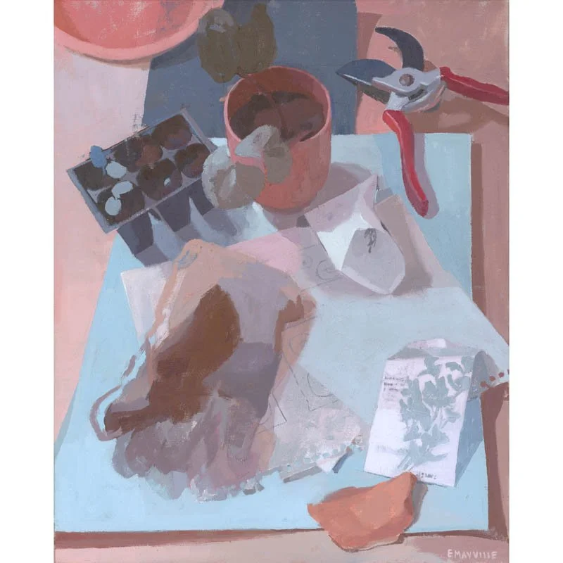 Garden Still Life 5 oil on canvas 16 × 20”