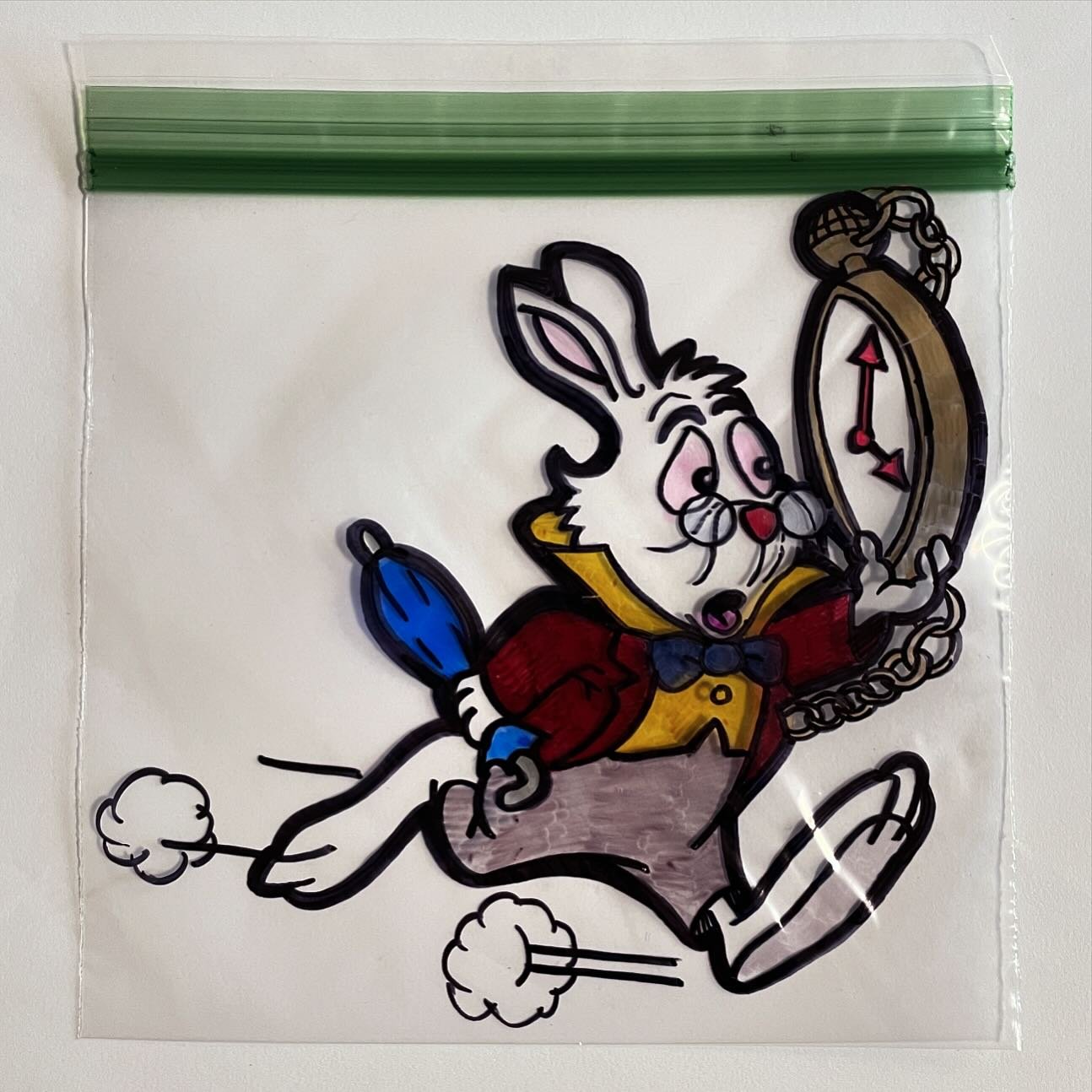 The white rabbit &ndash; Disney&rsquo;s Alice in Wonderland