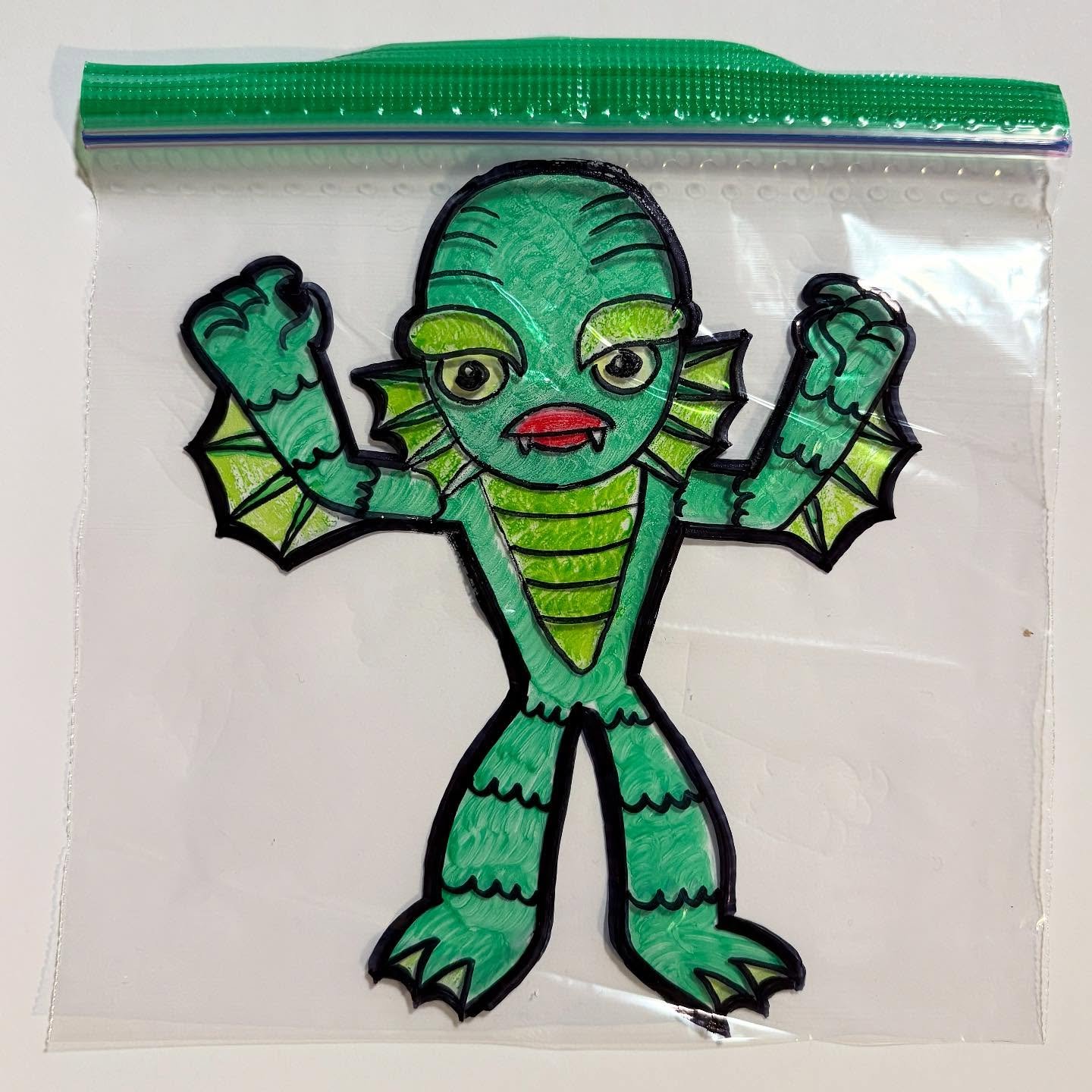 #creaturefromtheblacklagoon #seamonster #halloween #spooky #trickortreating
