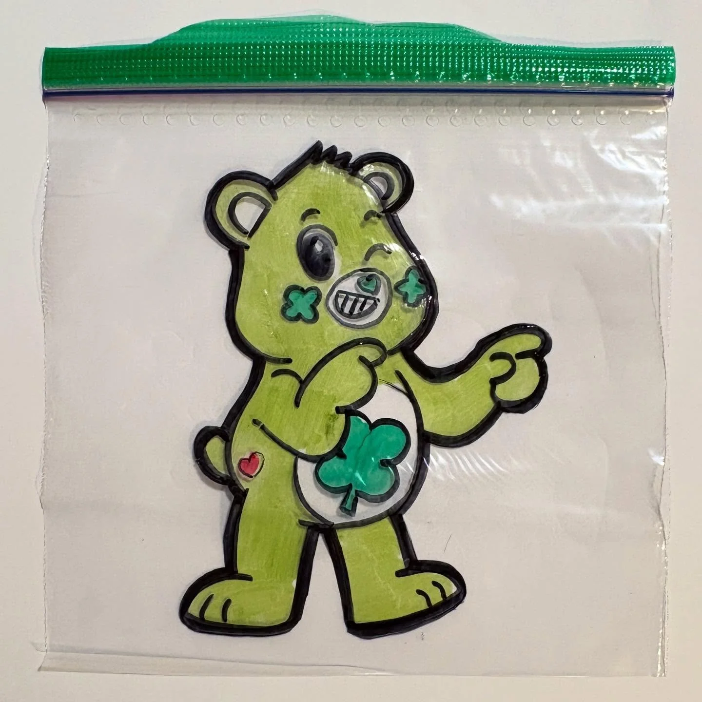 #goodluckbear #carebear #bearsofinstagram #green