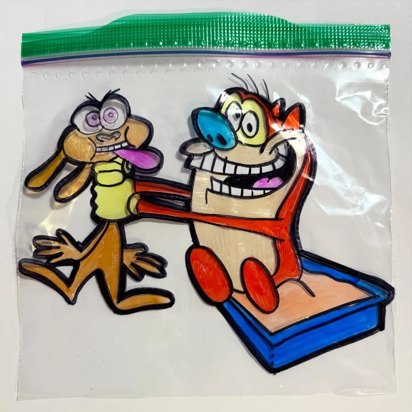 #renandstimpy #ren #stimpy #cartoon #nickelodeon
