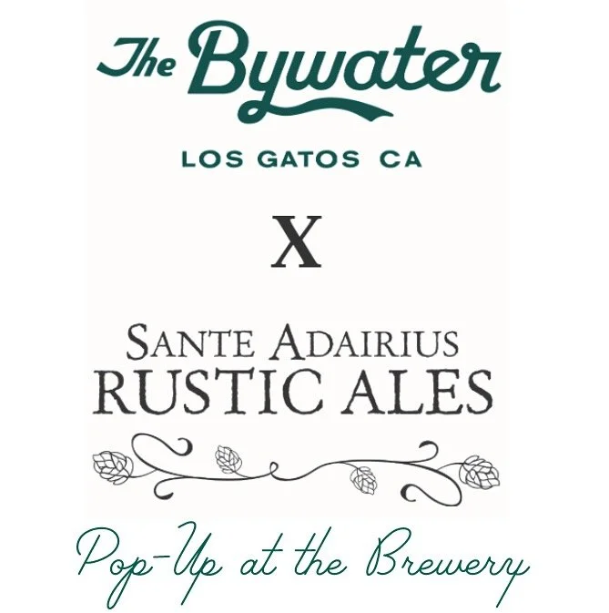 BACK AT THE BREWERY! SANTE ADAIRIUS IN CAPITOLA THIS SUNDAY! We were overwhelmed by the support, excitement, and sheer volume of orders last time we showed up. Bringing double the people, double the food, triple the love, stoked to join our favorite 
