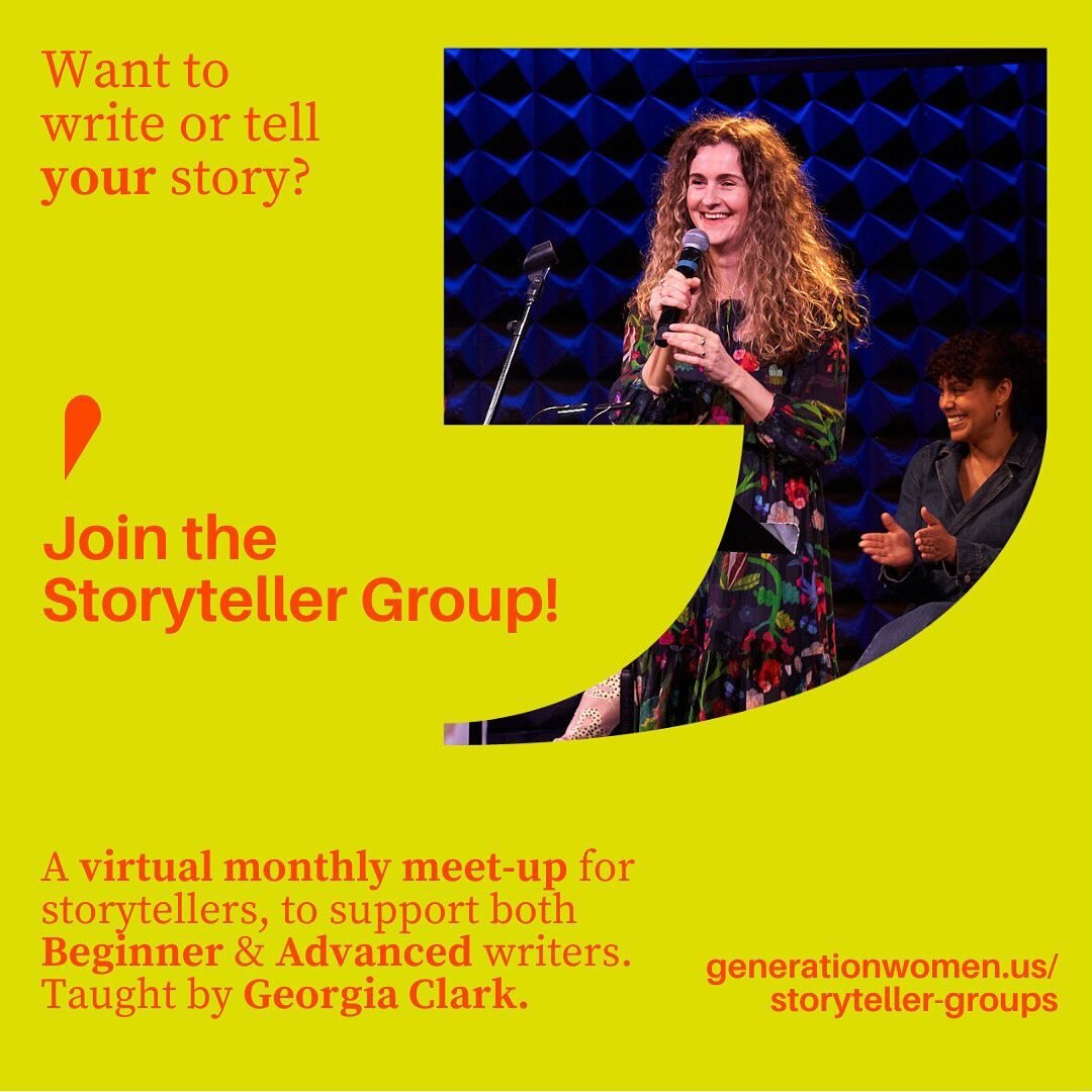 🎤✍️Storytellers and essayists, you have until this Sunday to apply to my two new Storyteller Groups, offered at the Advanced and Beginner level. Get it via link-in-bio! 

The Storyteller Group offers guidance (what to write, and how to do it better)