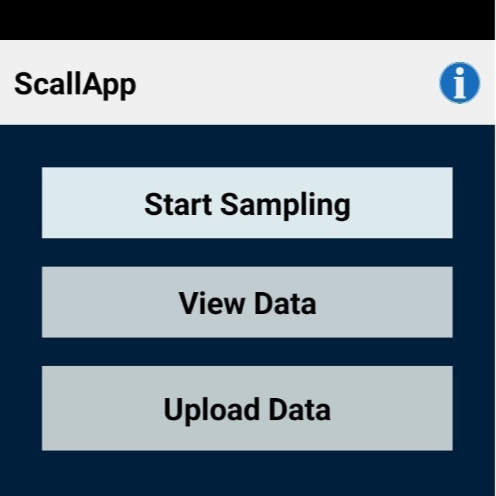 ScallApp Homescreen