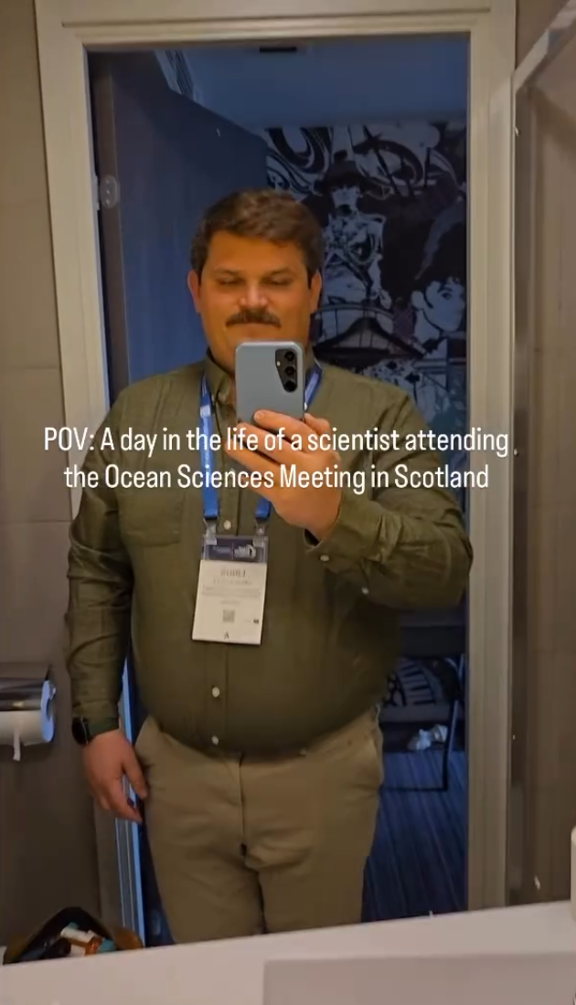 A Day in the Life at the Ocean Sciences Meeting in Scotland