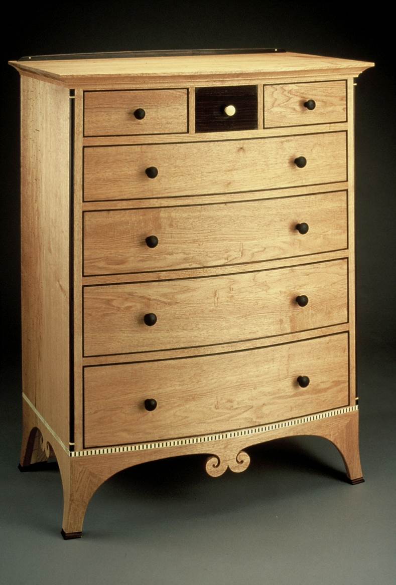 Butternut Chest of Drawers