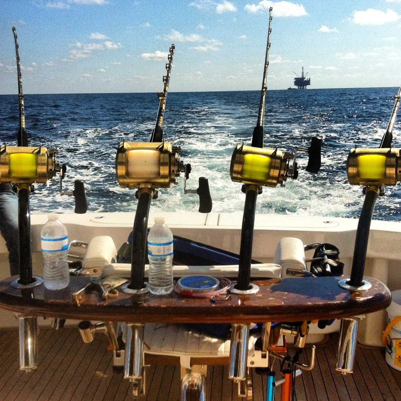 outfitting a sportfishing boat