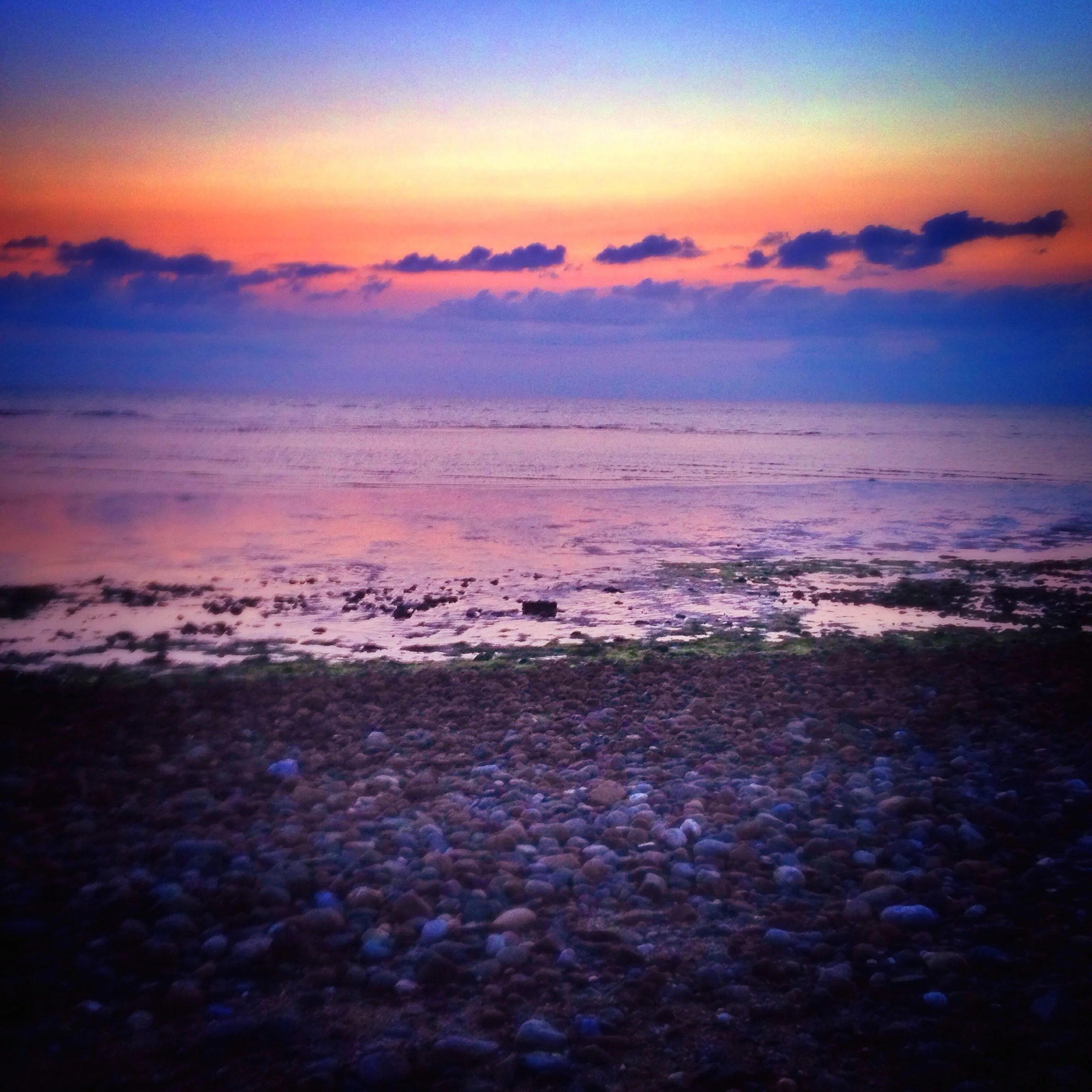 Rainbow sky