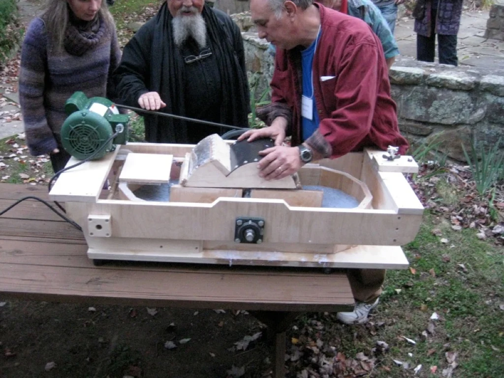 Dave teaching a workshop