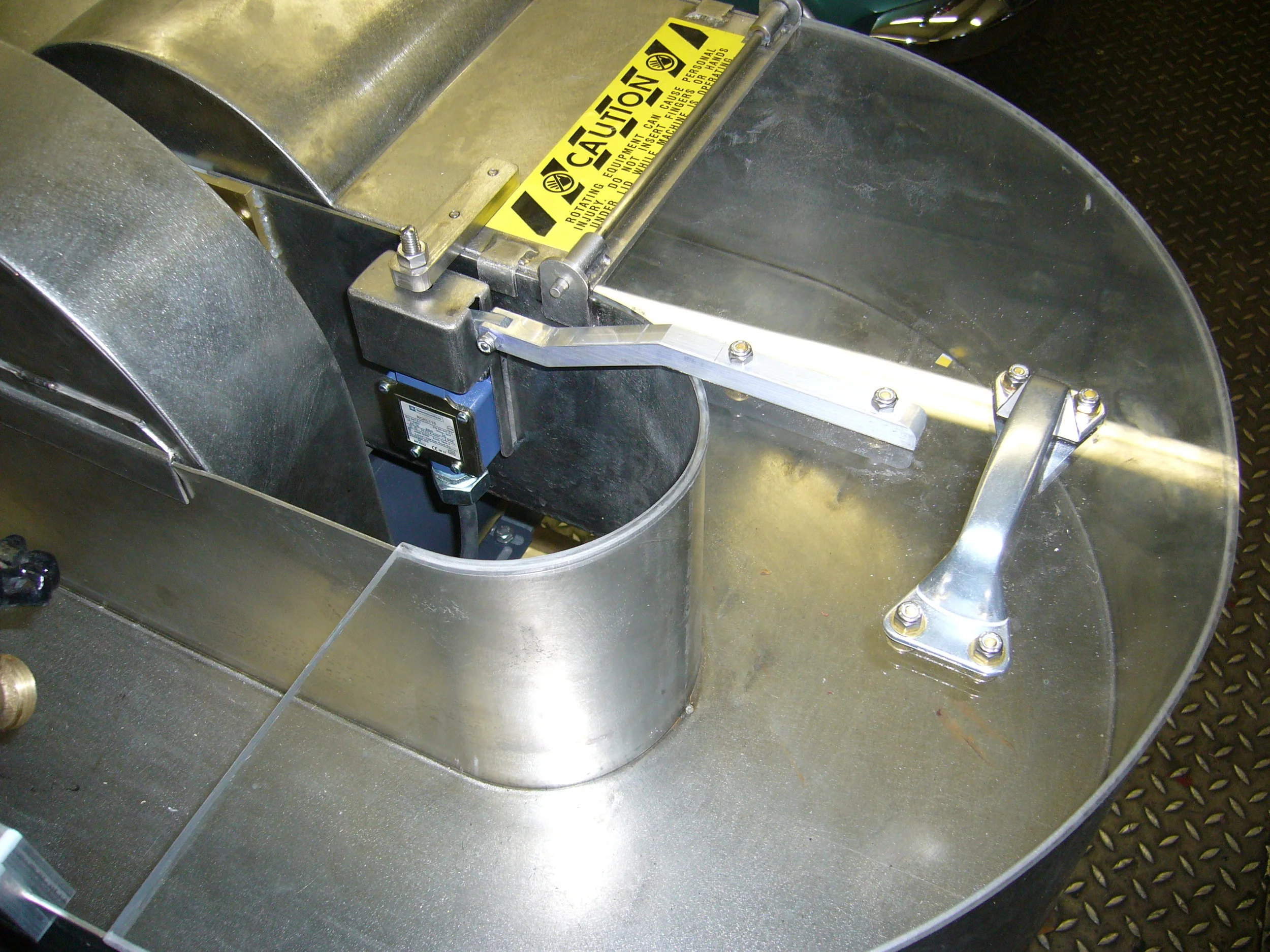Safety switch on 2 lb. Beater