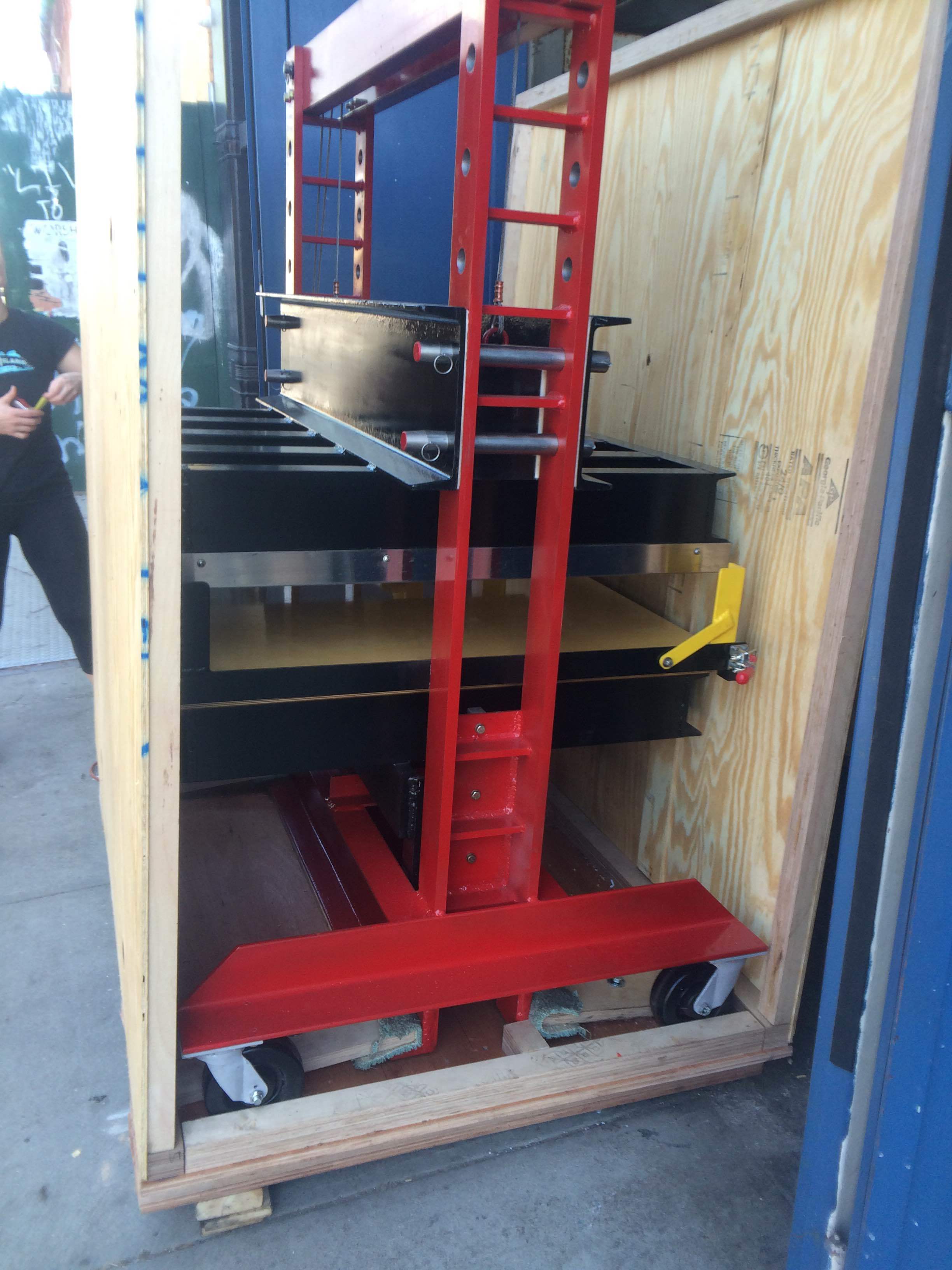 Crating a press