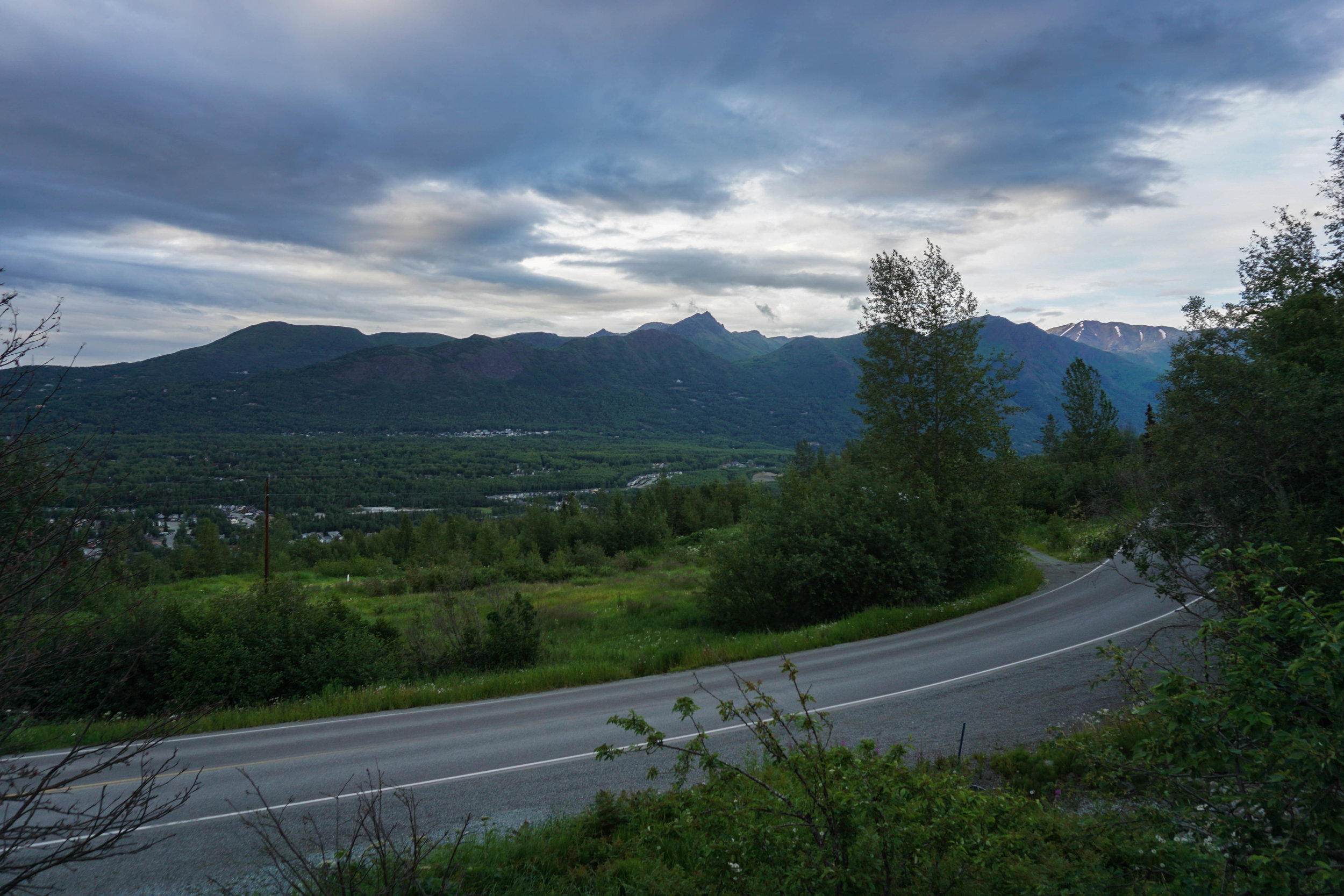 I took this when I was doing a little easy hiking around Anchorage. 