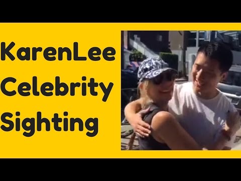 Celebrity Sighting