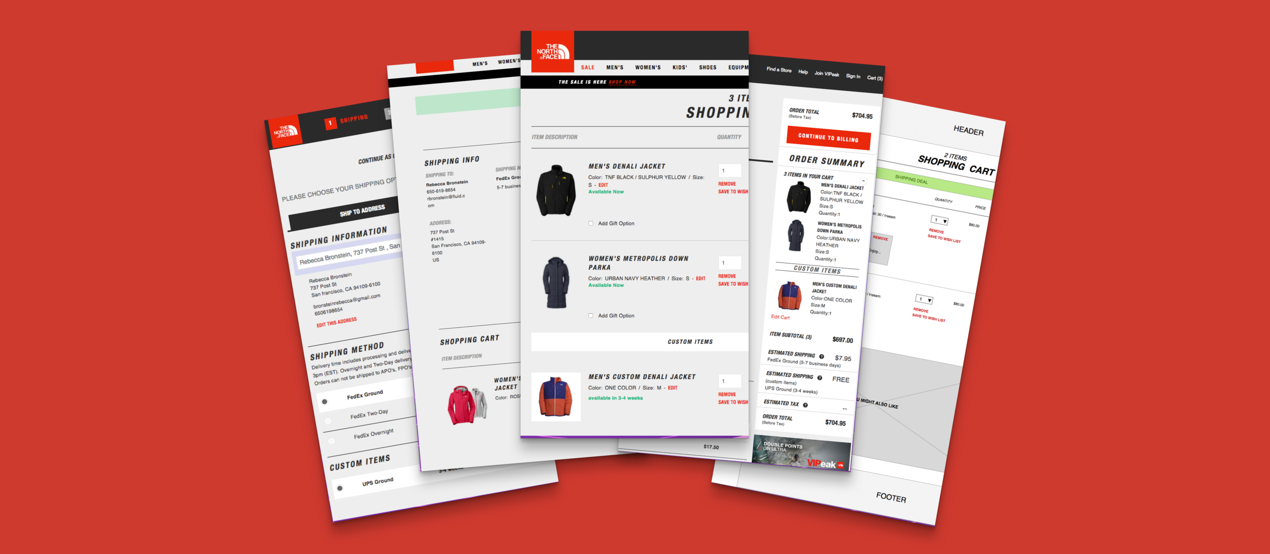 north face website not working
