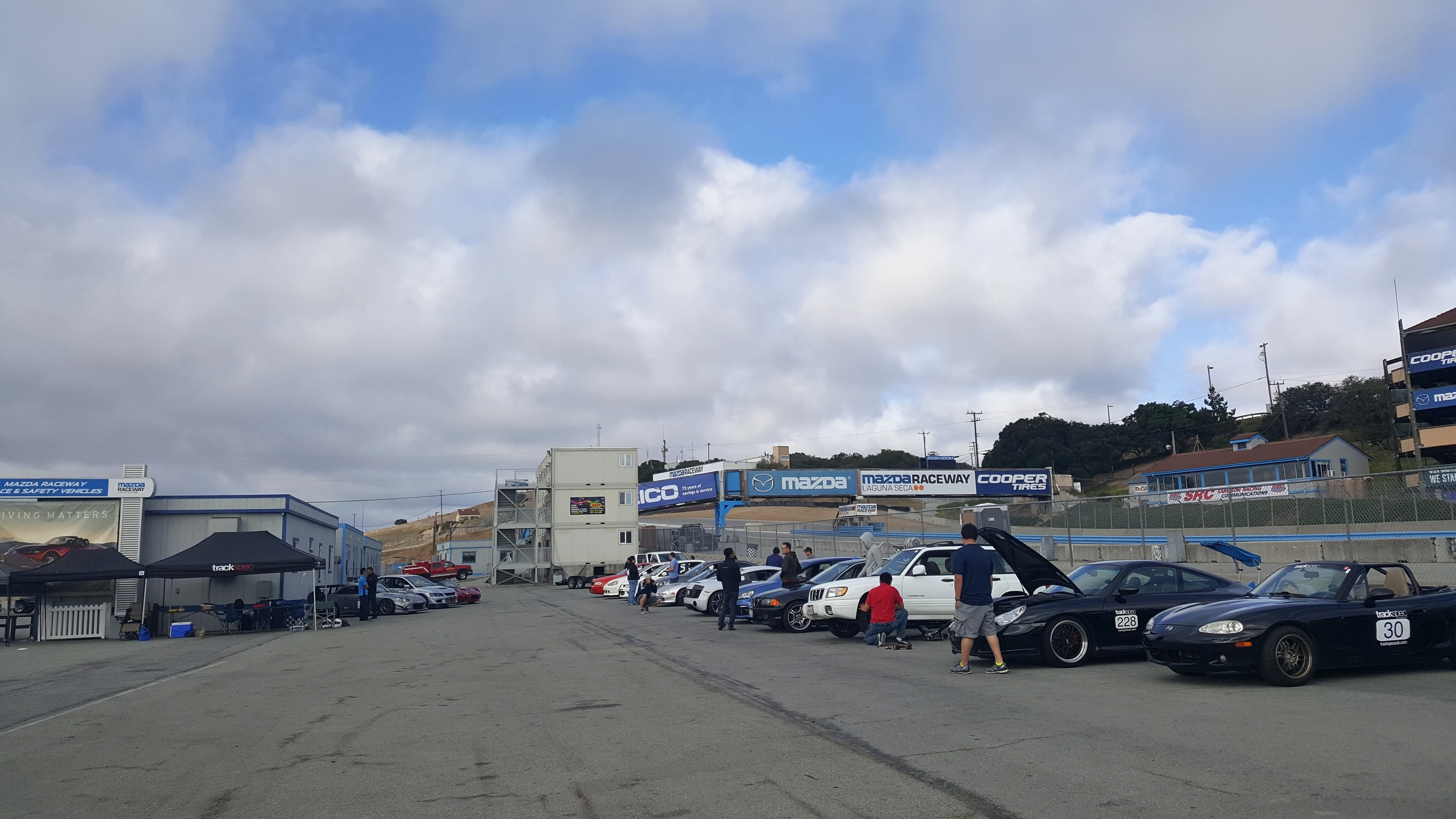 Took over the entire corner!