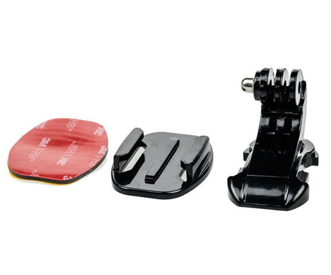 j-hook buckle, curve base mount, adhesive pad for gopro Donated by CVO Electronics . 1 winner. Estimated value: $5.
