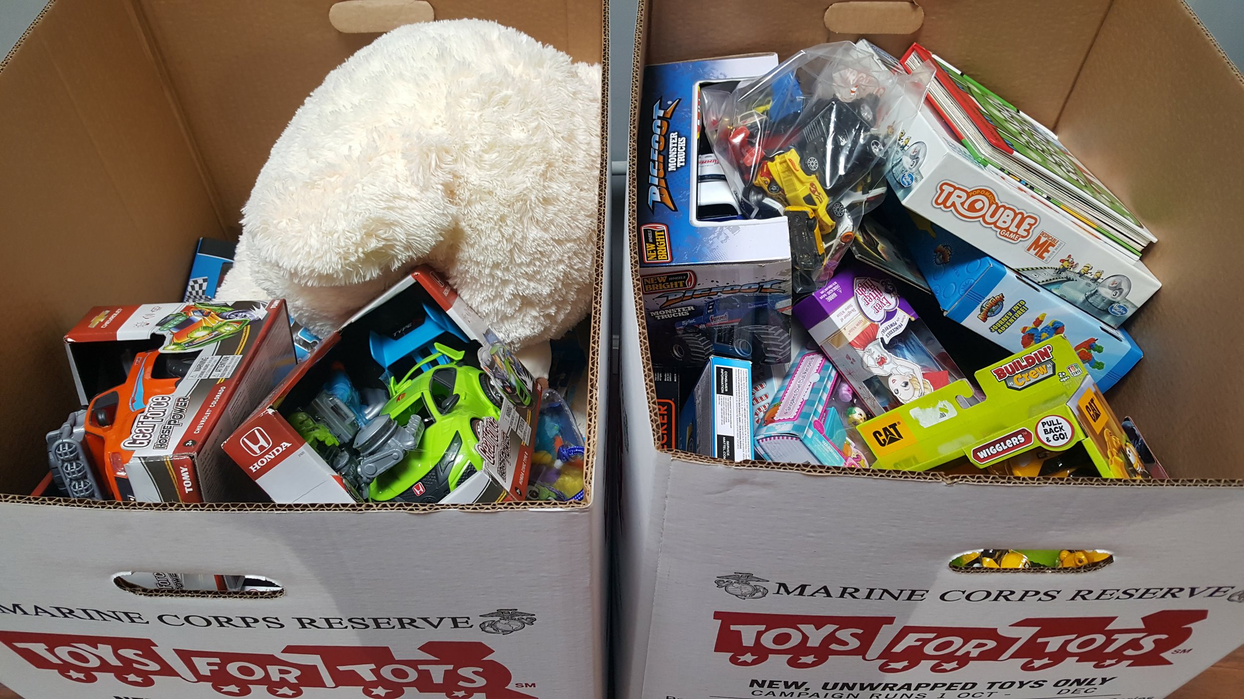 "By providing a brand new gift —- something many children take for granted —- each of us can help less fortunate children believe that someone cares and that the magic of the holiday season hasn’t passed them by." -toysfortots.org
