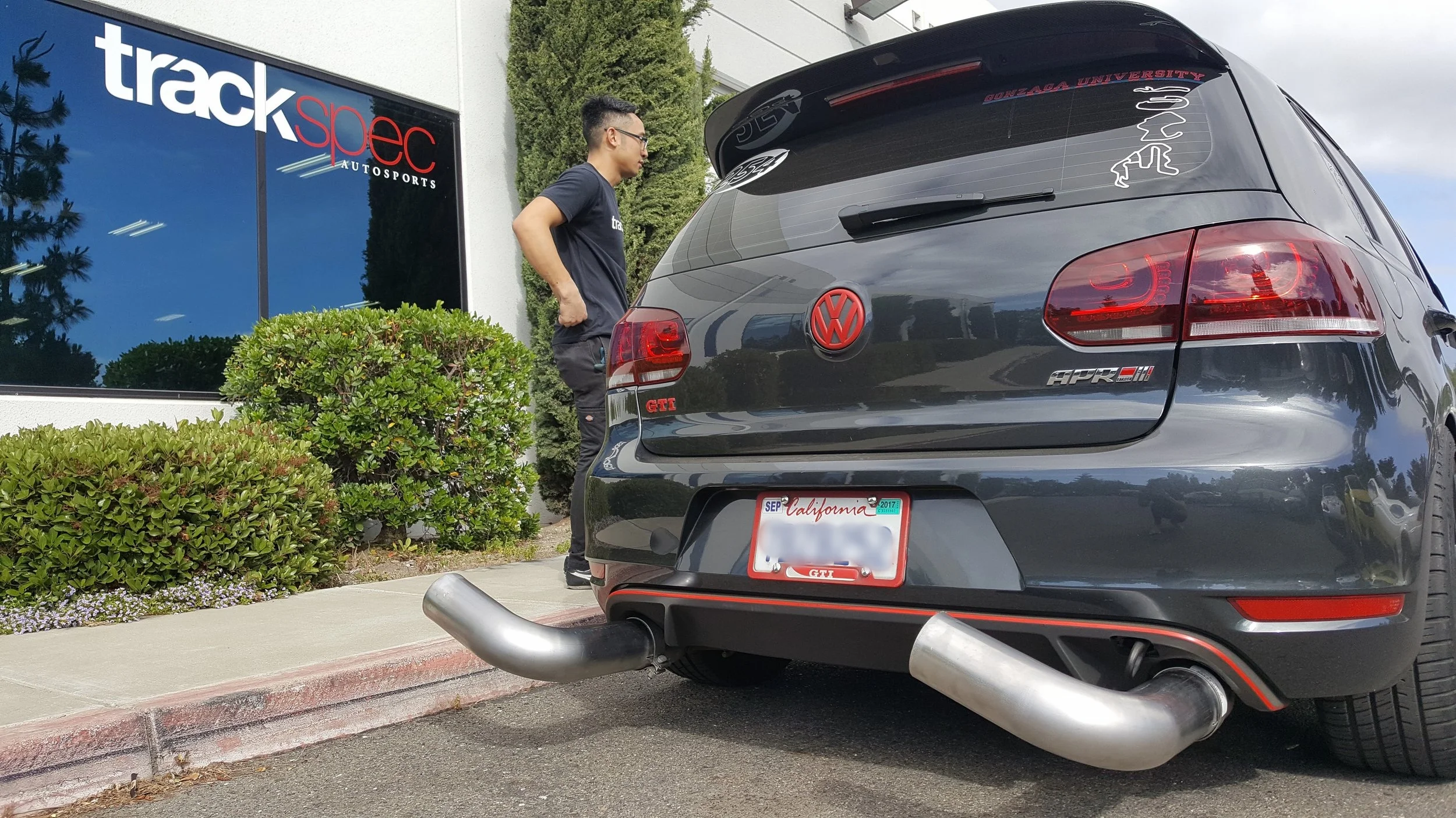 VW GTI Laguna Pipes