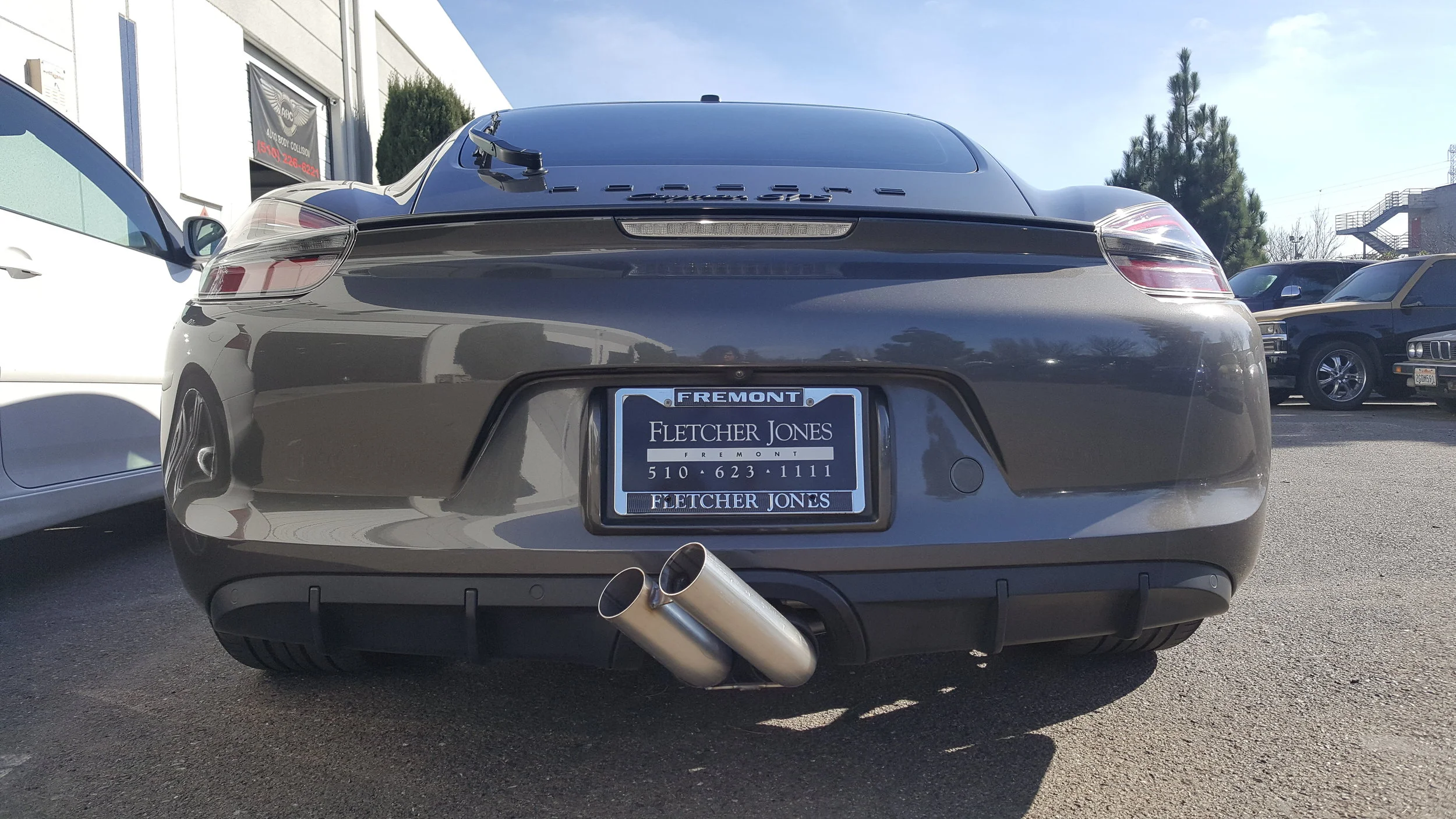 Porsche Cayman GTS Laguna pipe
