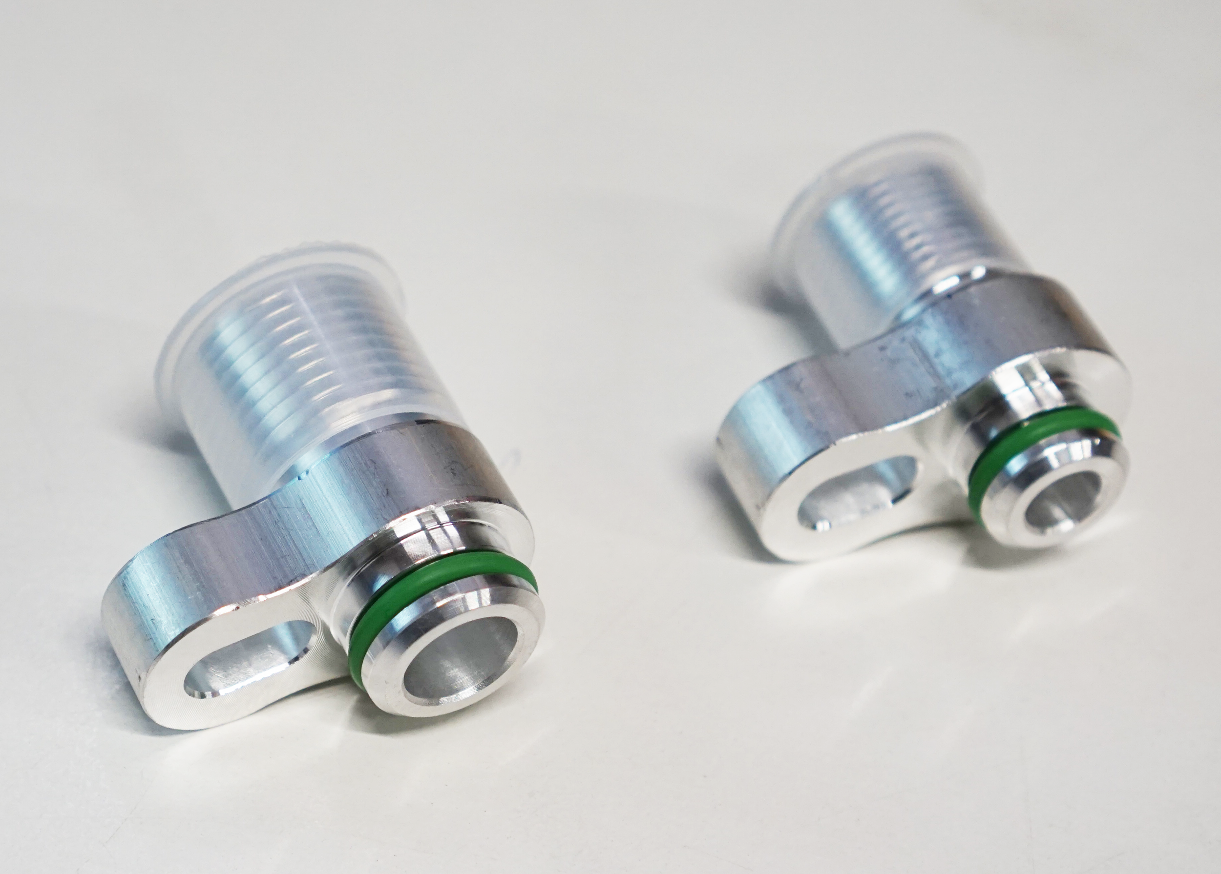 AC compressor adapter fittings
