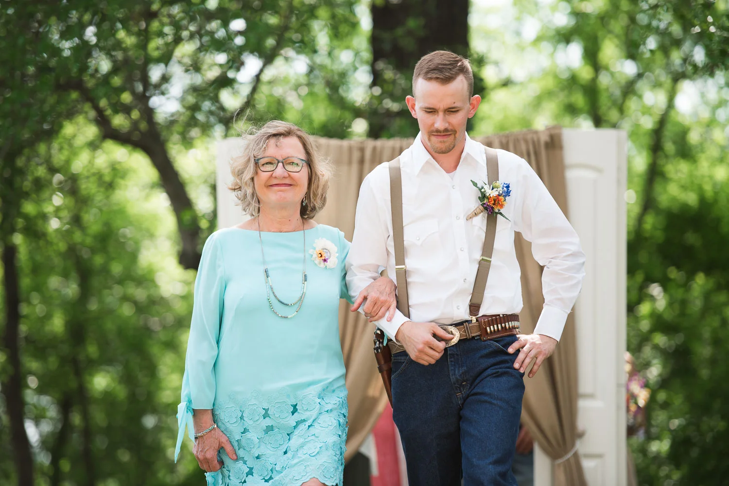 24 Groom walks his mother down the aisle.jpg