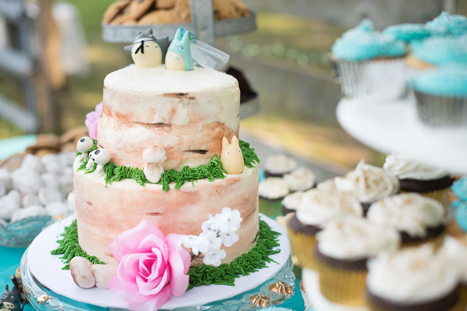 113 my neighbor totoro two tier cake.jpg