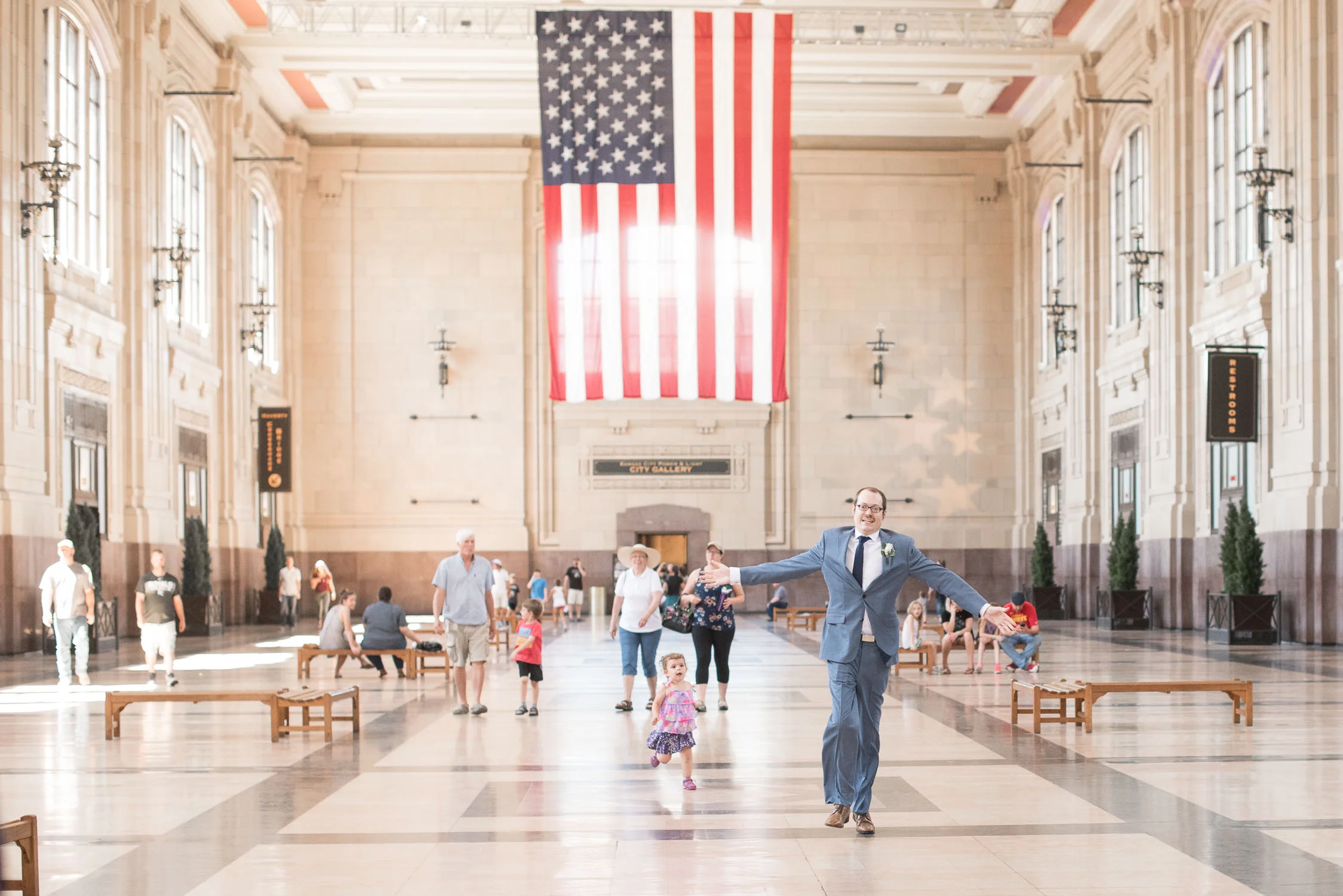71 Groomsmen in grand hallway at Union Station KC.jpg