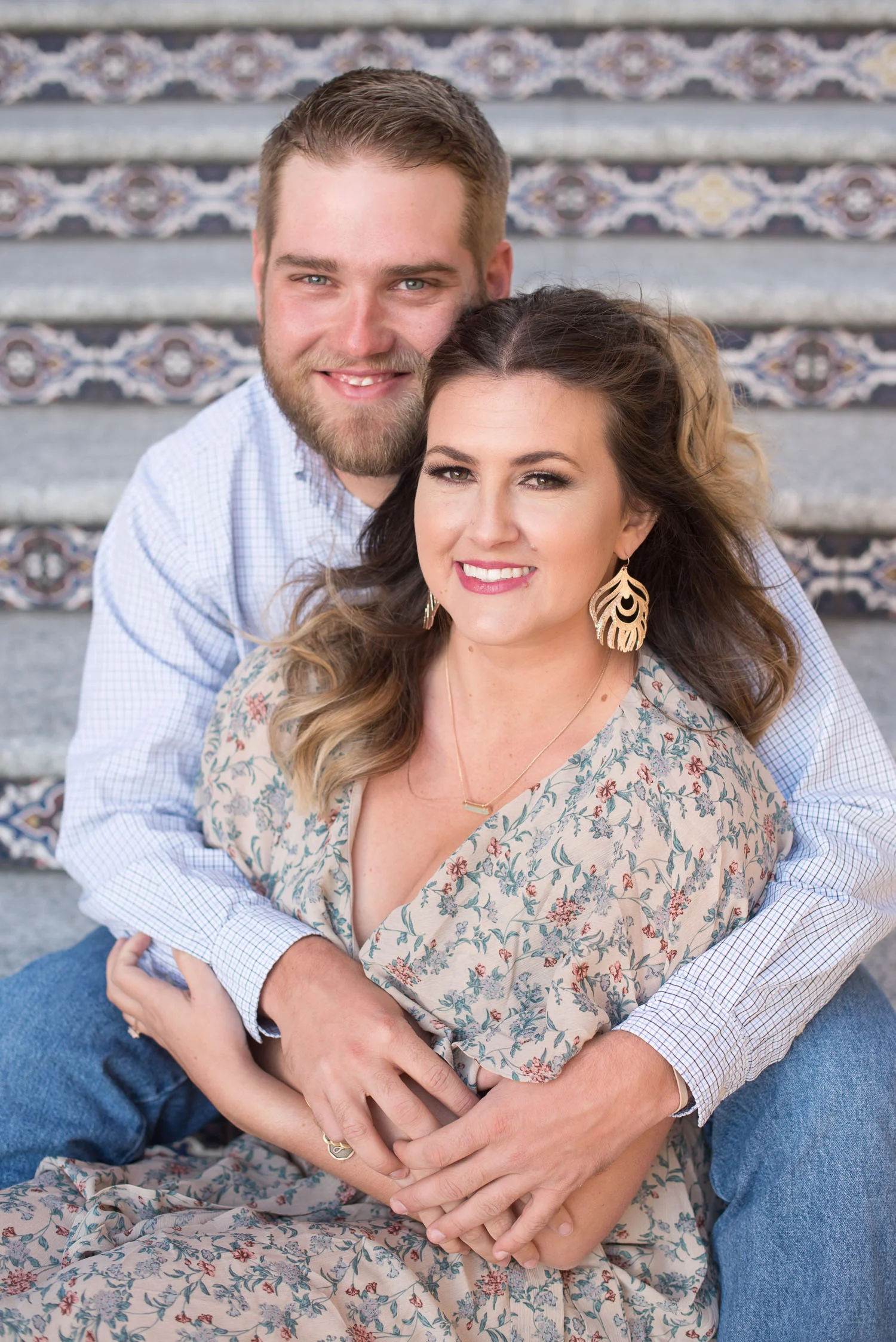 1 kansas city plaza tile stairs engagement session.jpg