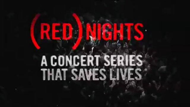 (RED)NIGHTS A concert series that saves lives.