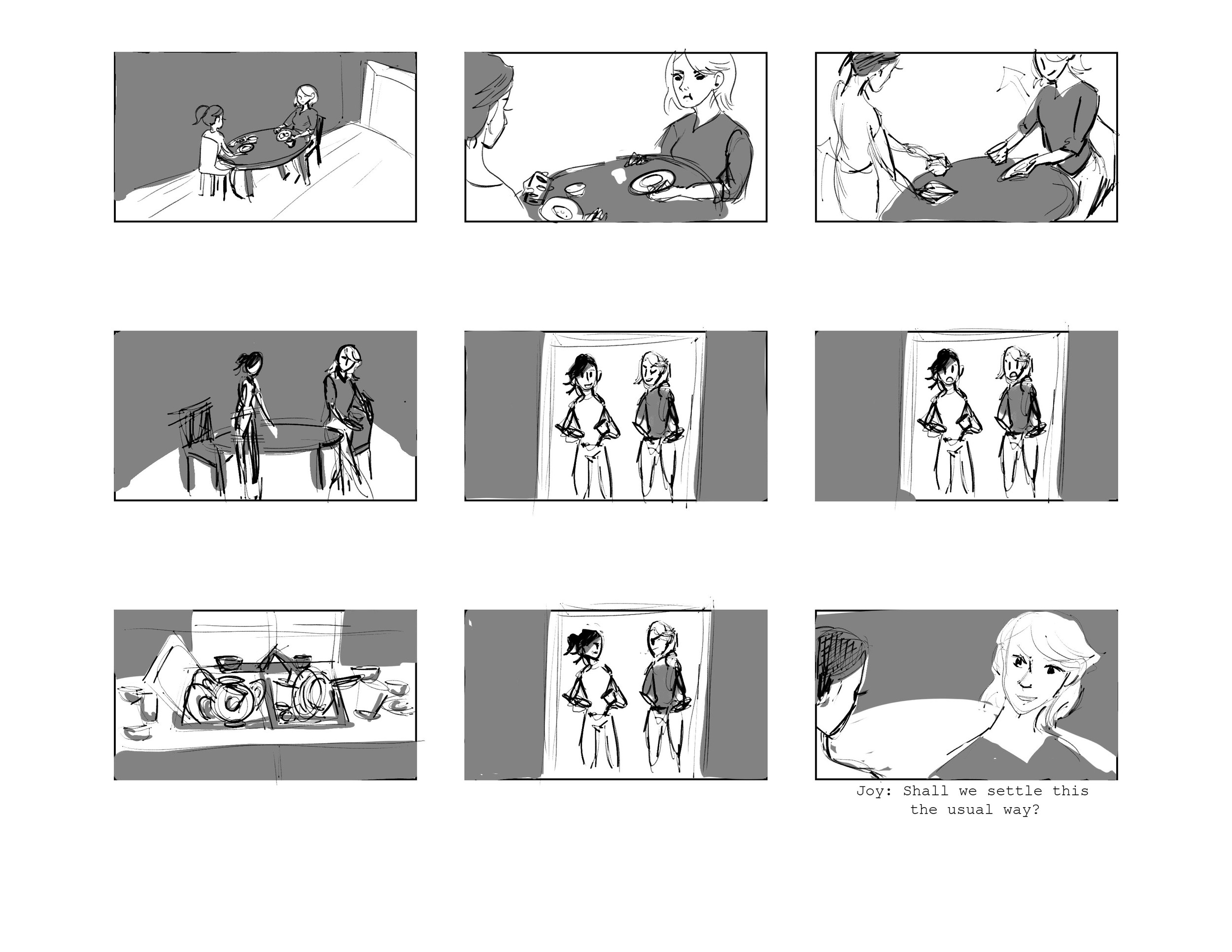 High Stakes Storyboard