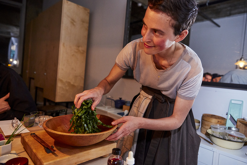 Julia and collards