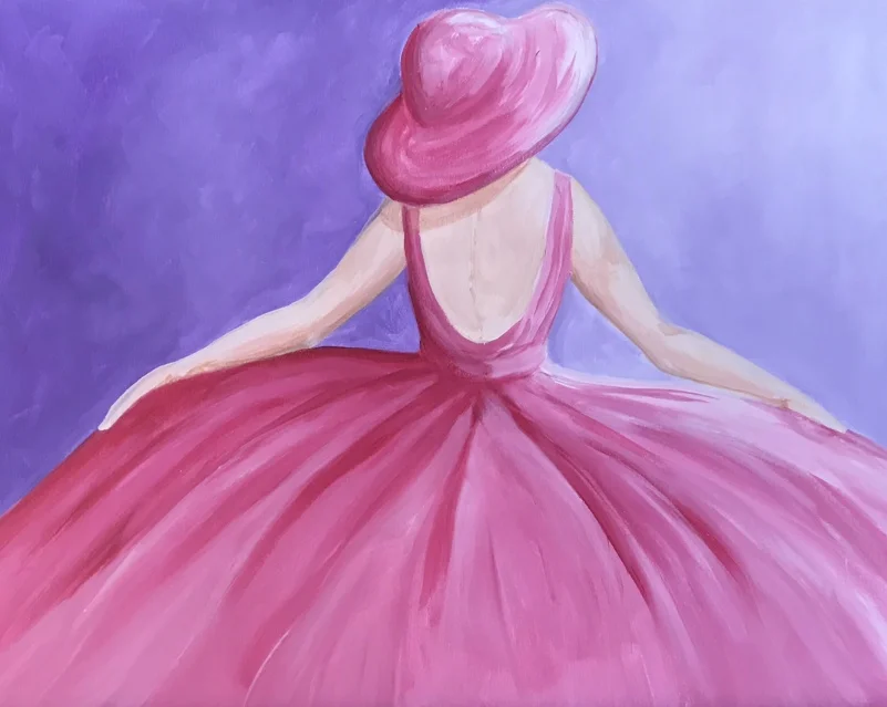 Lady in Pink