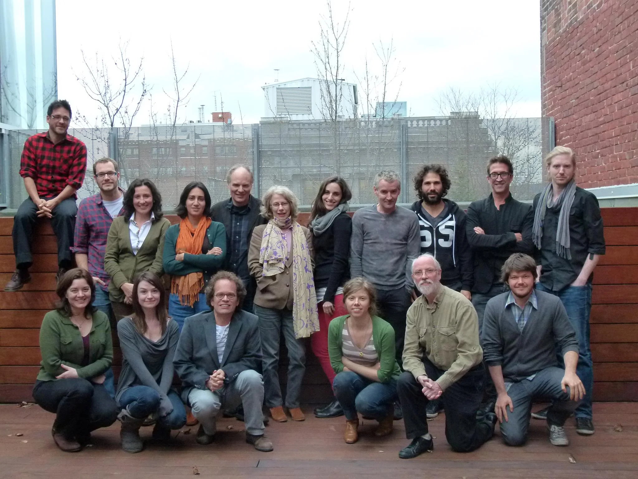 SODEC screenwriting Workshop teammates, 2012