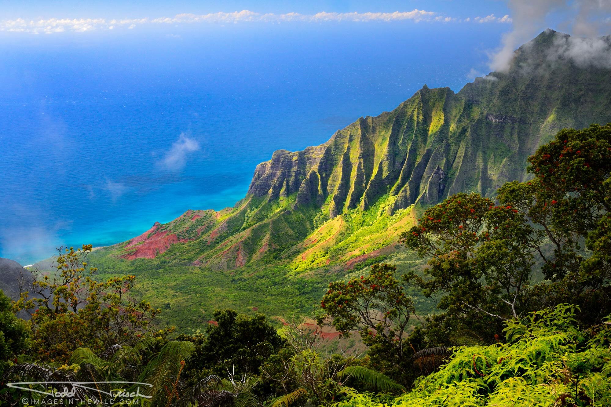 Kalalau Lookout, Na Pali Coast (Kauai)