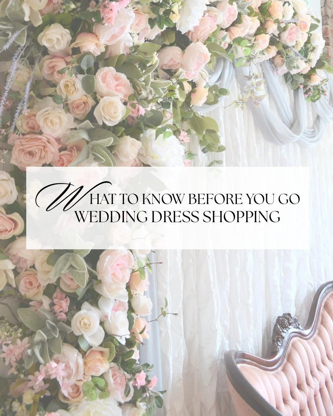 Dress shopping should feel exciting, not overwhelming. A little preparation can help you stay present and truly enjoy the moment. Here are a few thoughtful tips to help make your dress shopping experience even more lovely 🤍