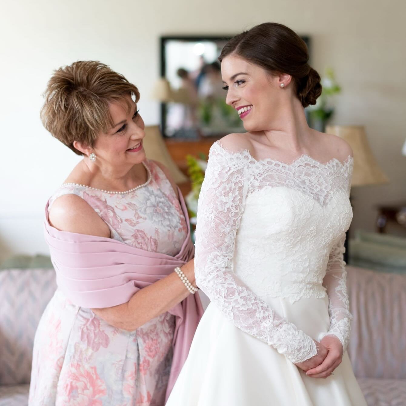 Built with my mom 🤍

Before we ever helped brides at Loveliest, we were just a mom and a daughter shopping for my wedding dress. We bought my dress (and later Loveliest) and stepped into the bridal world together &mdash; right in the middle of plann