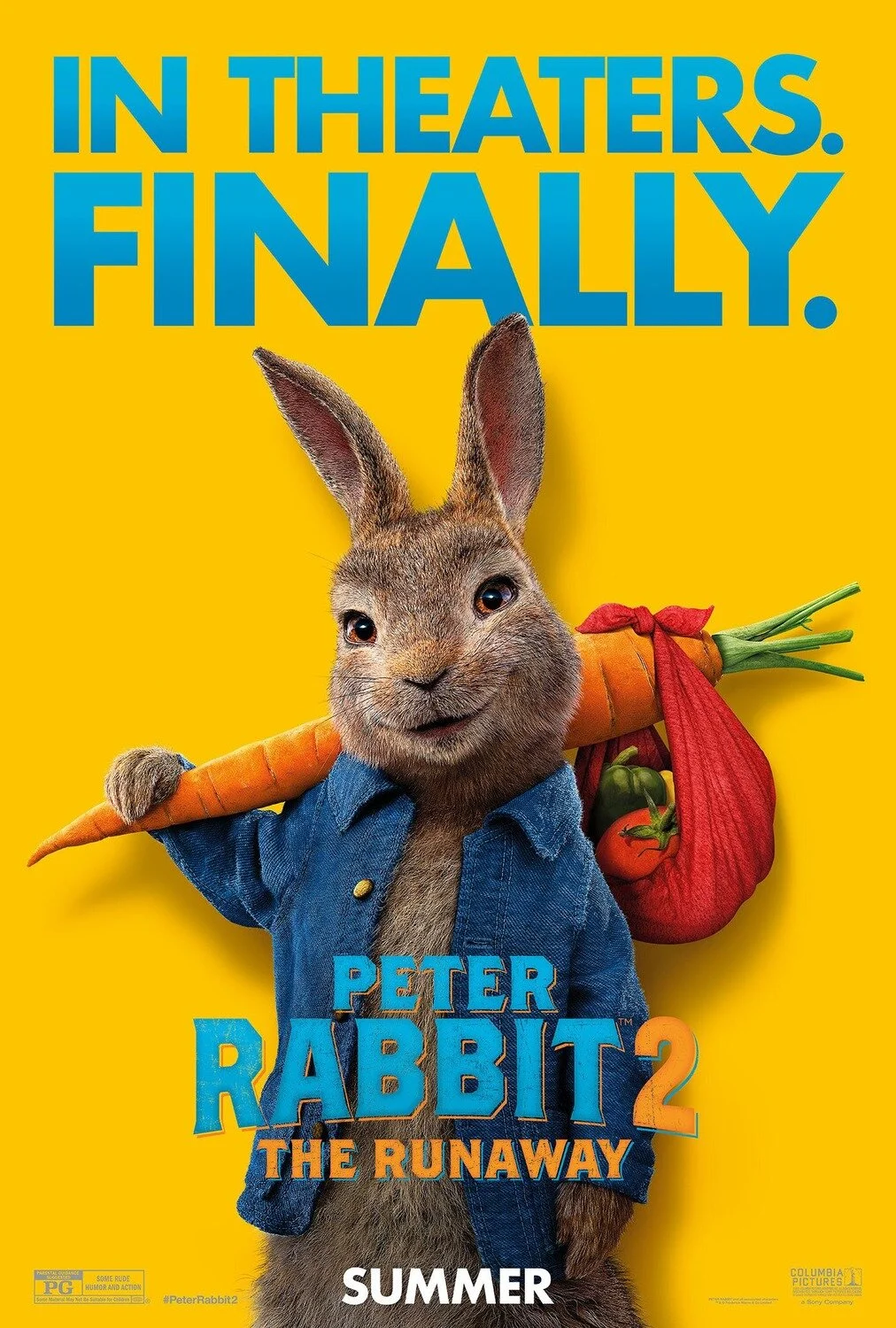 Peter rabbit 2 poster finally in theaters variation.jpeg