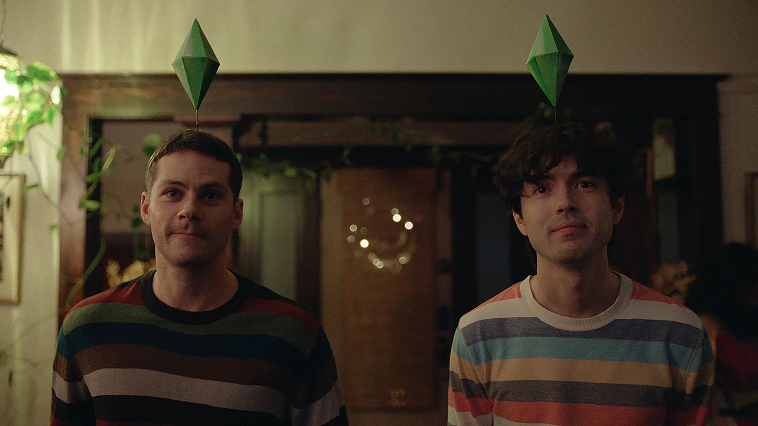 Dylan O'Brien and James Sweeney appear in Twinless by James Sweeney | photo by Greg Cotten