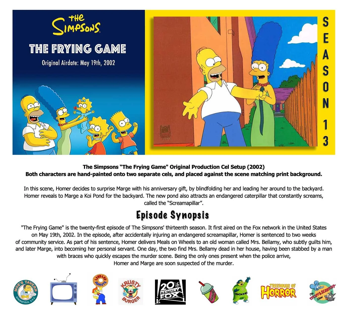THE SIMPSONS "The Frying Game" (2002)