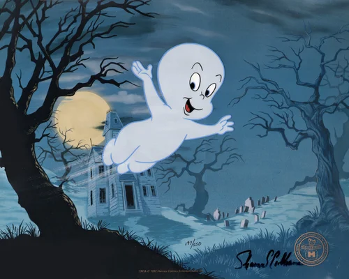Angry Casper Casper The Friendly Ghost Cartoon Casper The Friendly Ghost With A