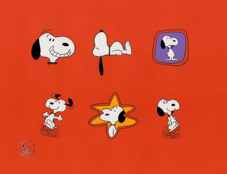Comic Mint Animation Art Peanuts