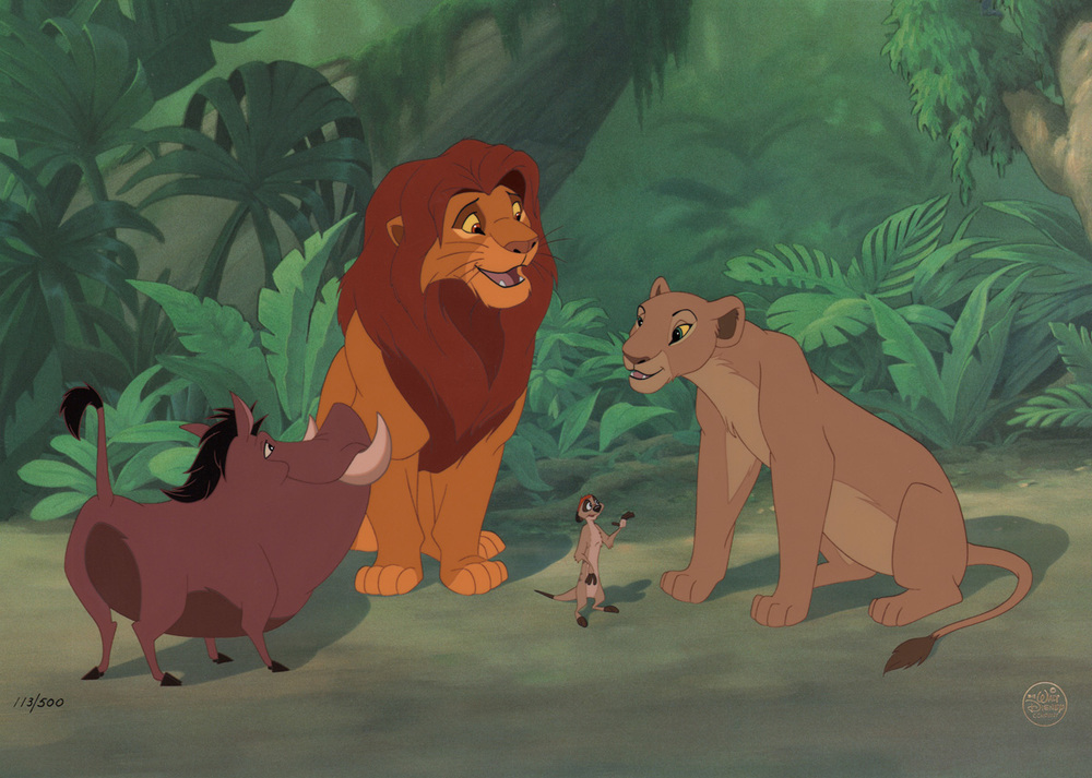 Animation Art - The Lion King Animation Art - The Lion King