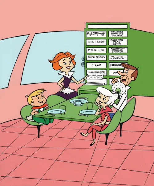 Jetsons Cartoon Home Comic Mint Animation Art 