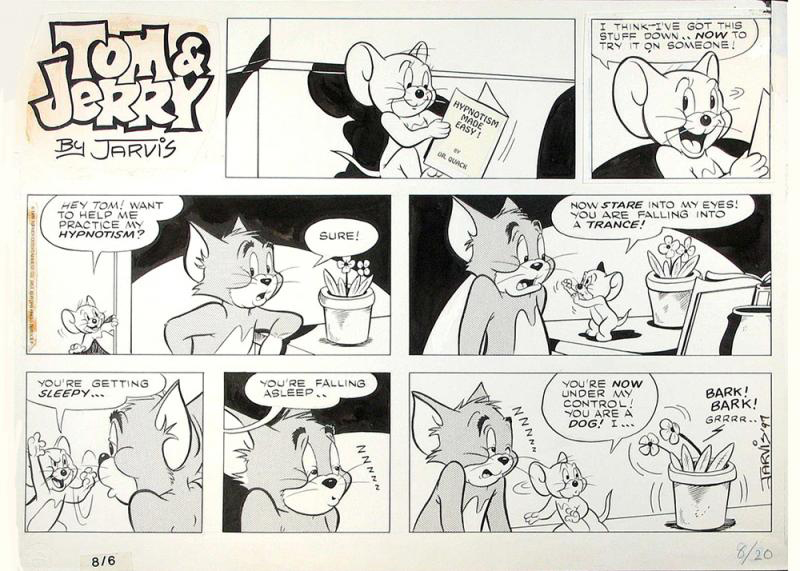 Animation Art - Tom & Jerry (1989) Kelly Jarvis - Comic Mint