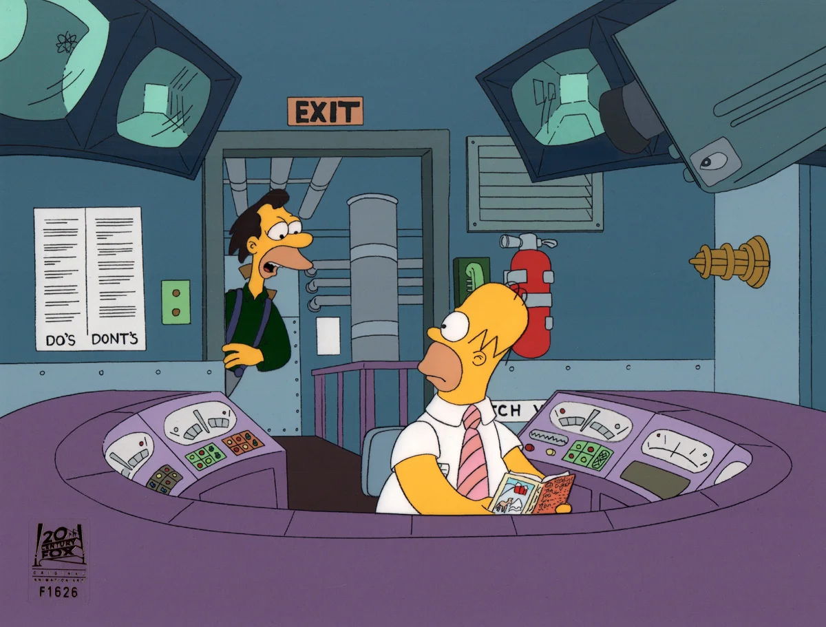 Comic Mint Animation Art THE SIMPSONS